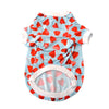 Pets Way Little Heart Tshirt for Dogs (Red) Dogs-Clothing & Accessories Pets Way Dropship