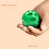Kibbo Non Toxic Squeaky Rubber Ball Chew Toy for Dogs and Cat (Green) Both-Toys Kibbo