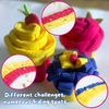 For The Love Of Dog Box of 3 Snuffle Pupcake Toy for Dogs