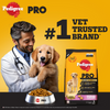 Pedigree PRO Expert Nutrition Lactating/Pregnant Mother & Puppy Starter(3 to 12 Weeks) Large Breed Dog Dry Food Dogs- Dry Food Pedigree PRO
