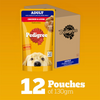 Pedigree Chicken and Liver Chunks in Gravy Adult Dog Wet Food (130g) Dogs-Wet Food Pedigree