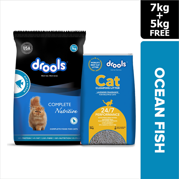 Drools Ocean Fish Adult Cat Dry Food