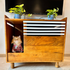 FurryLiving Lulu Litter Cabinet for Cats (Honey) Cats-Furniture FurryLiving Dropship