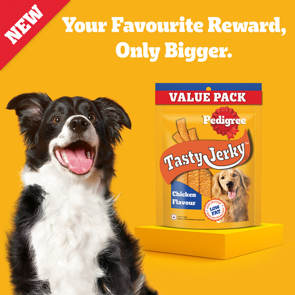 Pedigree Chicken Flavour Tasty Jerky Dog Treat