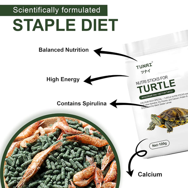 Tunai 3in1 Adult Turtle and Tortoise Food