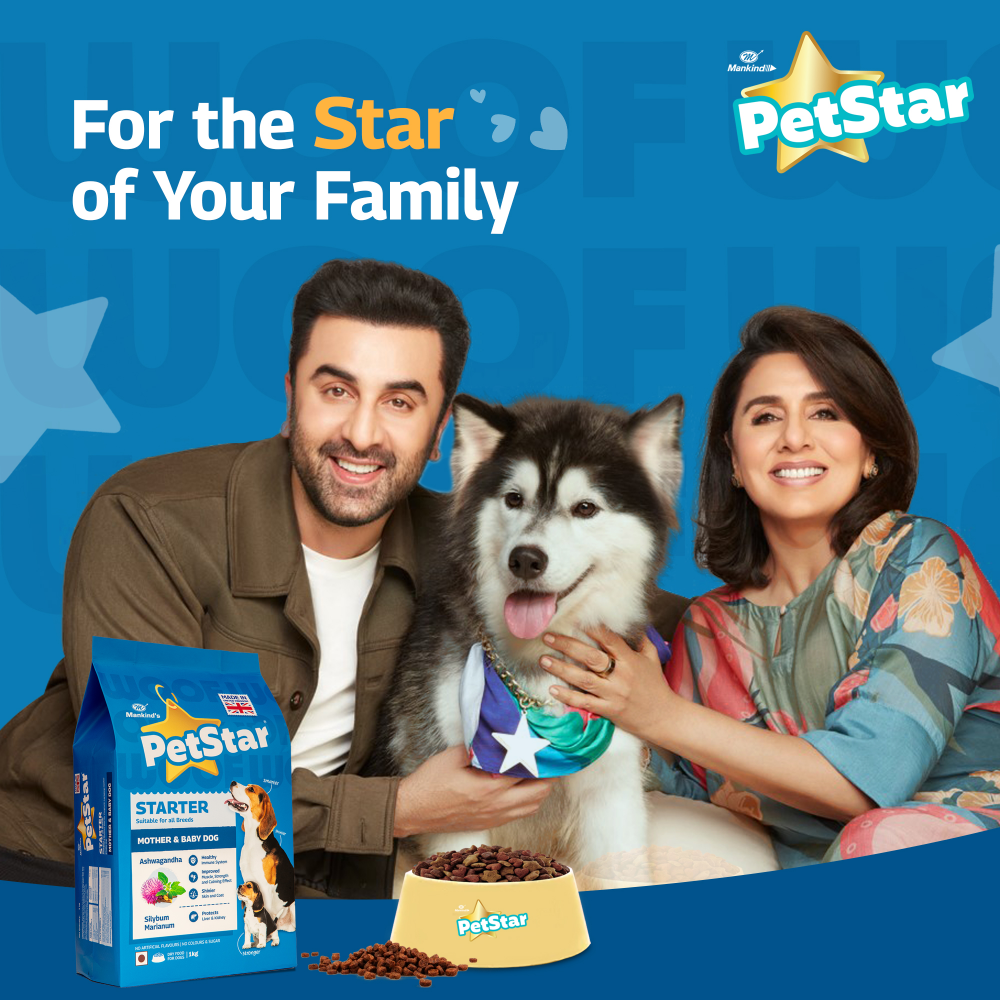 Mankind Petstar Starter Mother & Baby Dog Dry Food Dogs- Dry Food Petstar