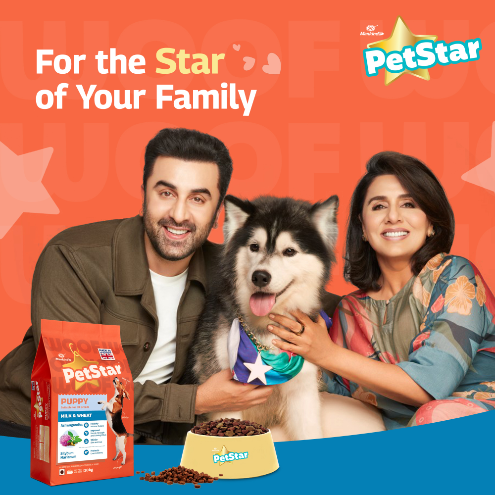 Mankind Petstar Milk and Wheat Puppy Dog Dry Food Dogs- Dry Food Petstar