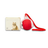 Skatrs Running Ball with String Toy for Cats (Red) Cats-Toys Skatrs