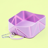 Pet Set Go Foldable Square Bowl for Dogs (Purple) Dogs-Toys Pet Set Go Dropship