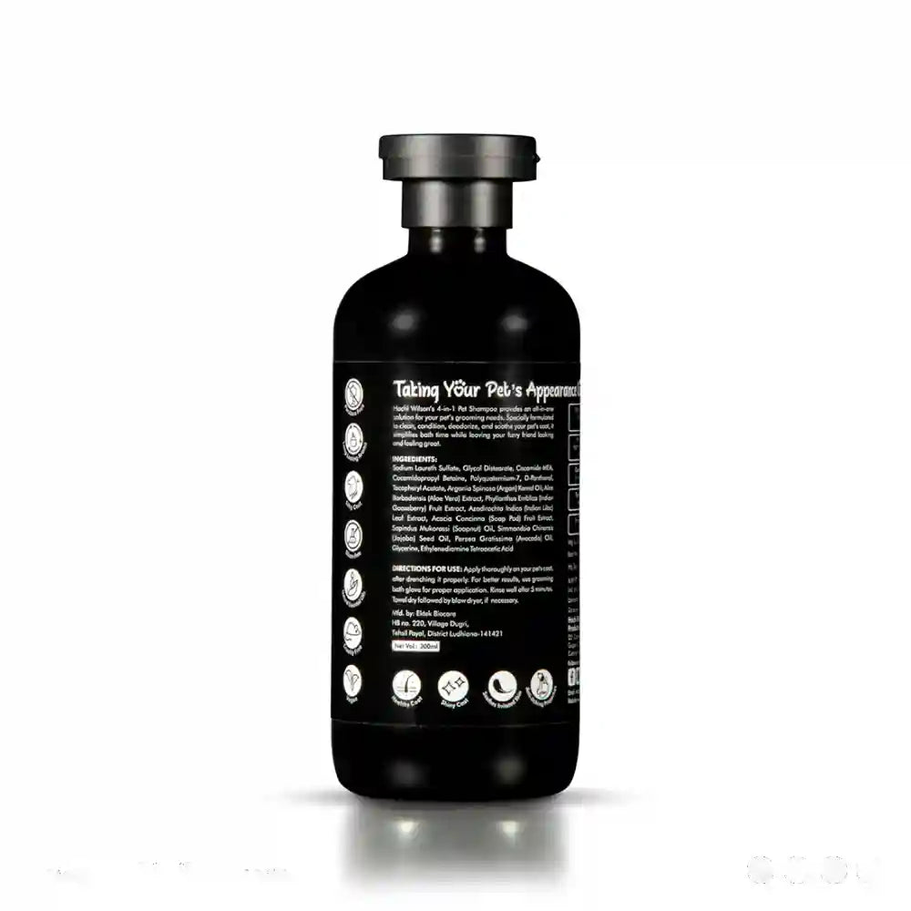 Hachi Wilson Premium 4 in 1 Shampoo for Dogs and Cats