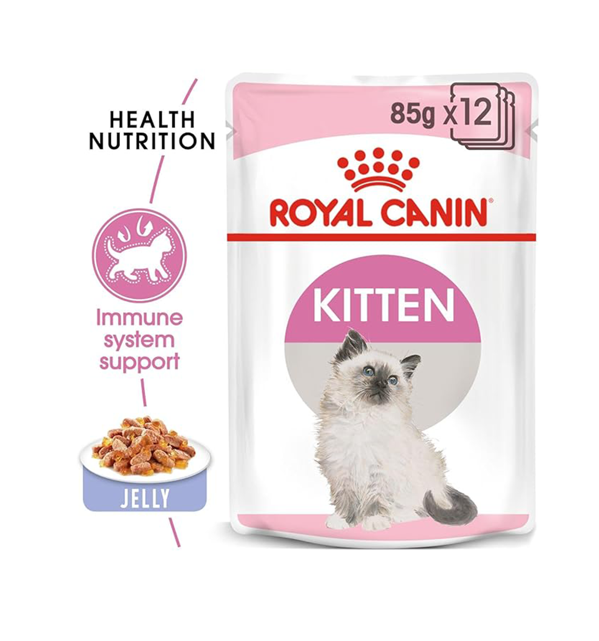 Royal Canin Kitten Wet Food in Gravy (85g Pouch) Cats-Wet Food Royal Canin