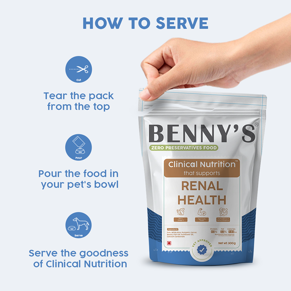 Benny's Bowl Clinical Nutrition for Renal Issues Dog Wet Food Dogs-Fresh Food Bennys Bowl