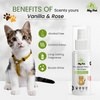Groom My Pet Vanilla and Rose Pampered Pooch Cologne for Cats Cats-Grooming Supplies Groom My Pet Dropship