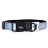Basil Adjustable Padded Collar for Dogs (Black/Gray)