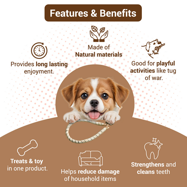 Bowlers Chewrope Bight Functional Dog Treats