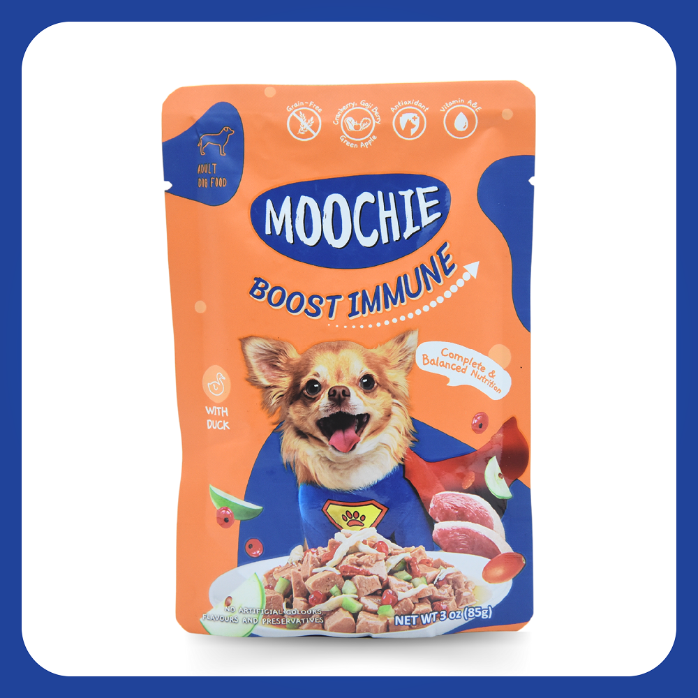 Moochie Boost Immune Casserole with Duck Gravy Adult Dog Wet Food Dogs-Wet Food Moochie