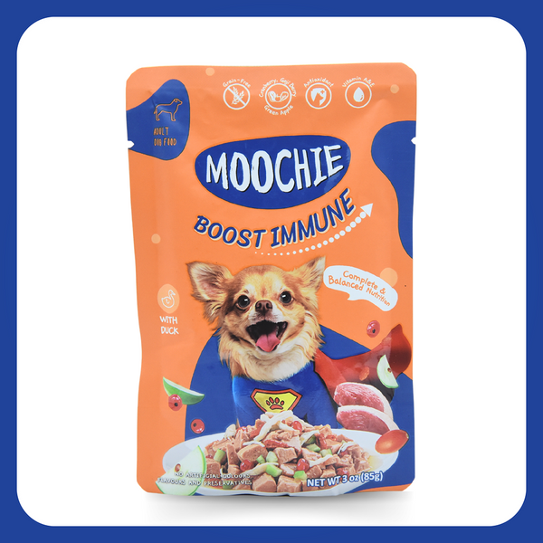 Moochie Boost Immune Casserole with Duck Gravy Adult Dog Wet Food