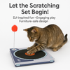 Talking Dog Club Vynil Scratcher Toy for Cats (Black) Cats-Toys Talking Dog Club Dropship