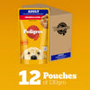 Pedigree Chicken and Liver Chunks in Gravy Adult Dog Wet Food (130g) Dogs-Wet Food Pedigree