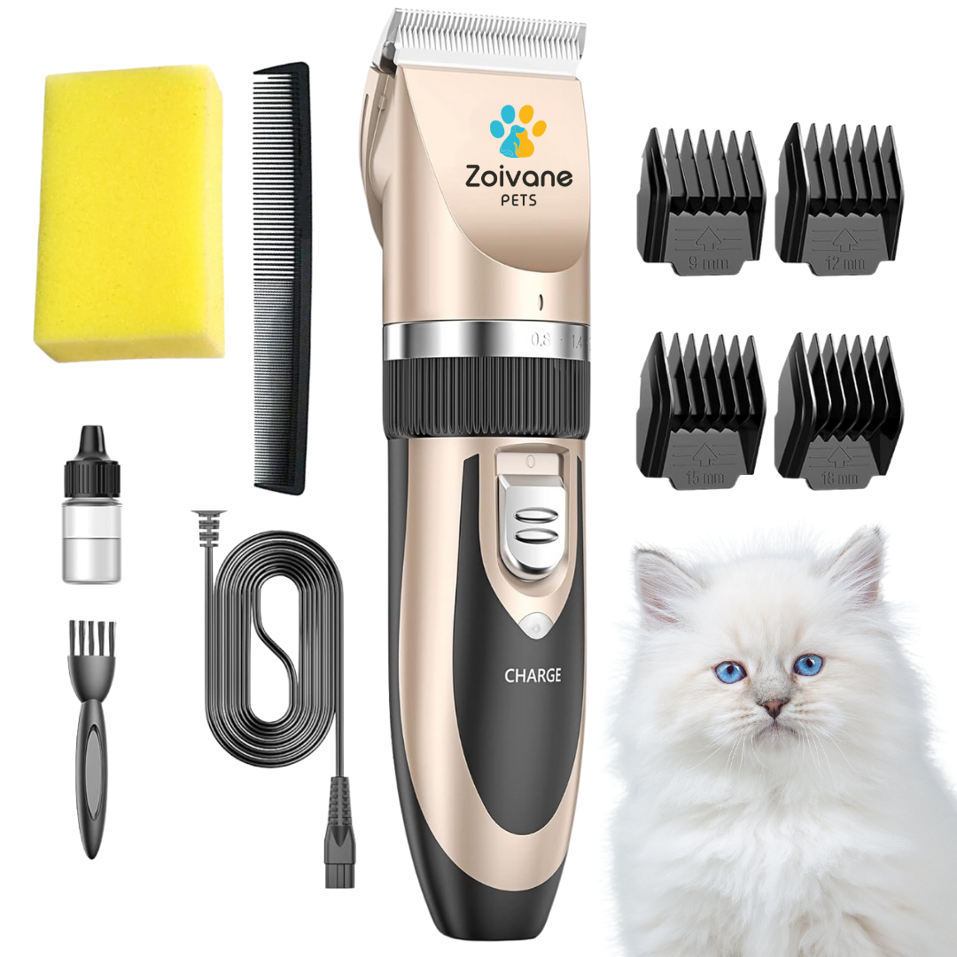 Zoivane Trimmer for Dogs (Brown) Dogs-Grooming Supplies Zoivane