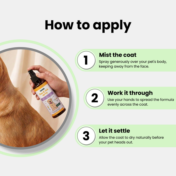 Pawpaya  Flea and Tick Spray for Dogs and Cats