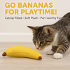 Talking Dog Club Bananas with 100% Catnip Toy for Cats (Yellow) Cats-Toys Talking Dog Club Dropship