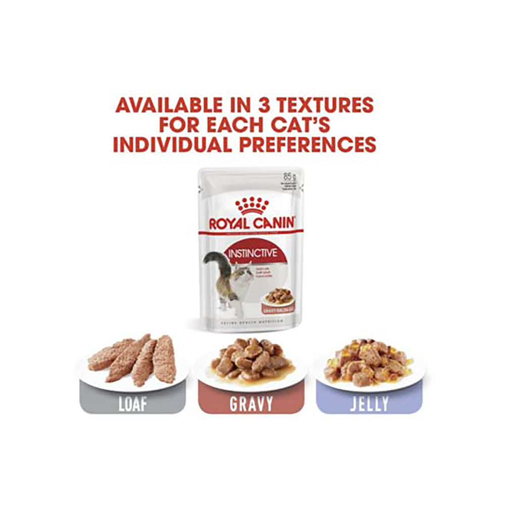 Royal Canin Instinctive Adult Gravy Cat Wet Food Cats-Wet Food Royal Canin