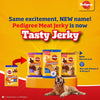 Pedigree Dentastix Oral Care for Adult (Small Breed of 5 to 10 kg) and Pedigree Chicken & Liver Flavour Tasty Jerky Dog Treats Combo