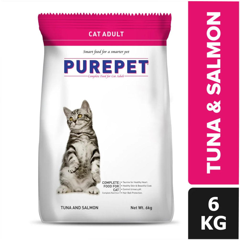 Purepet Tuna and Salmon Adult Cat Dry Food Cats- Dry food Purepet