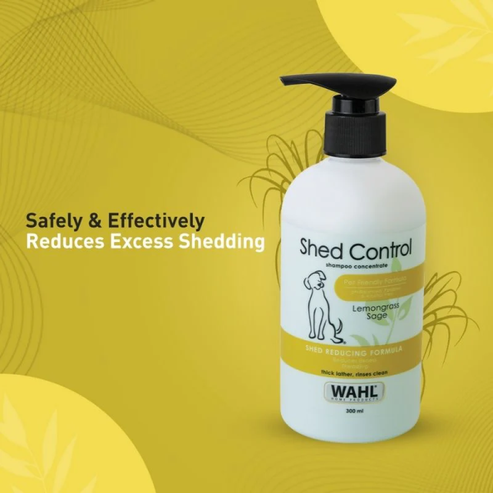 Wahl Shed Control Shampoo for Dogs (Lemongrass & Sage) Dogs-Grooming Supplies Wahl