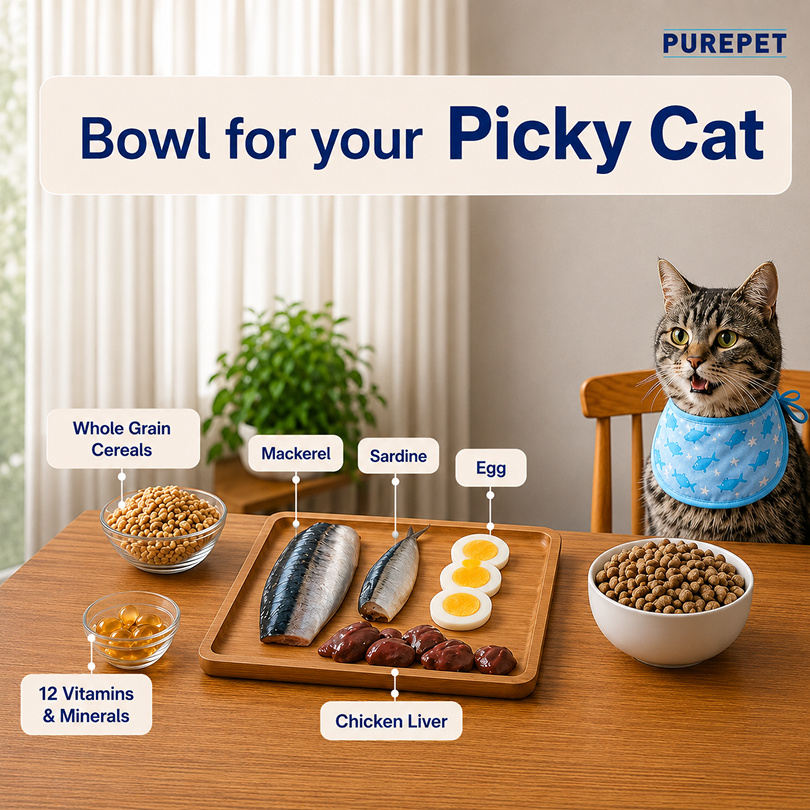 Purepet Ocean Fish Adult Cat Dry Food Cats- Dry food Purepet