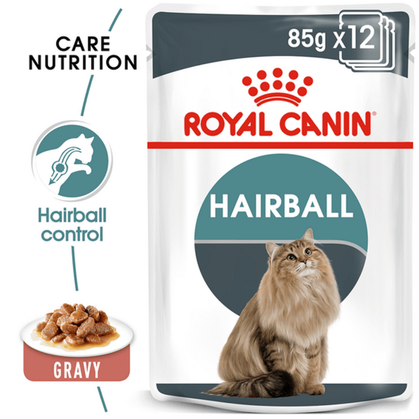 Royal Canin Hairball Care Wet Cat Food (85g Pouch)