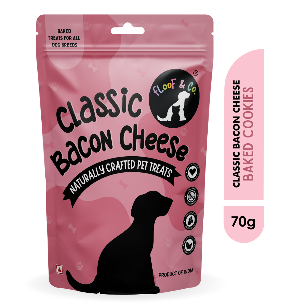 Floof & Co Classic Bacon Cheese Dog Treats (Buy 1 Get 1) Dog Treats + Others Floof & Co