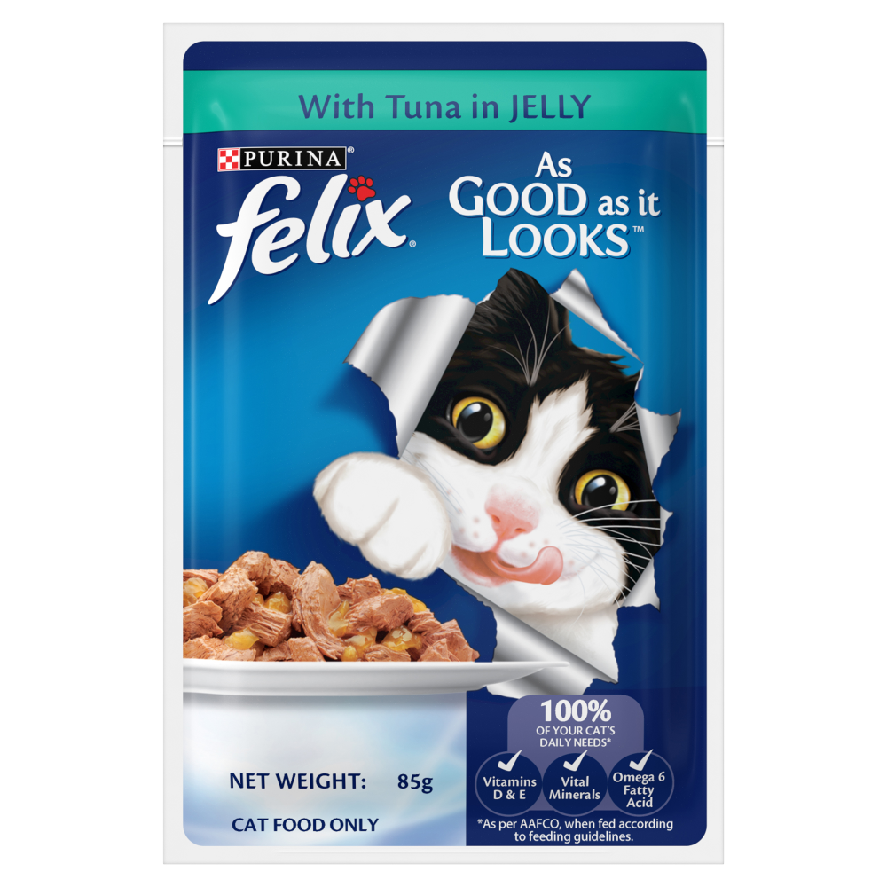 Purina Felix Tuna with Jelly Adult Cat Wet Food Cats-Wet Food Felix