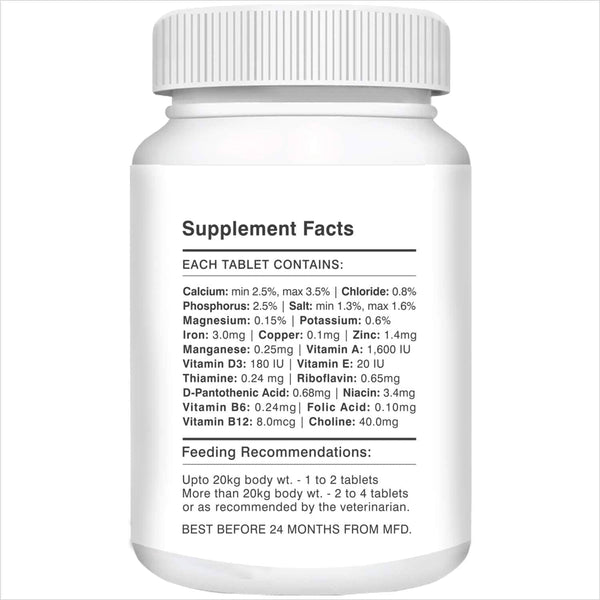 Drools Absolute Salmon Oil Syrup Supplement and Vitamin Supplement Tablets for Dogs Combo