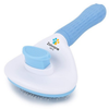 Zoivane Self Cleaning Slicker Comb for Dogs and Cats (Blue) Dogs-Grooming Supplies Zoivane