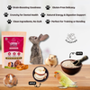 FloofYou Apple Loofah Chews Small Animal Treats Rabbits FloofYou