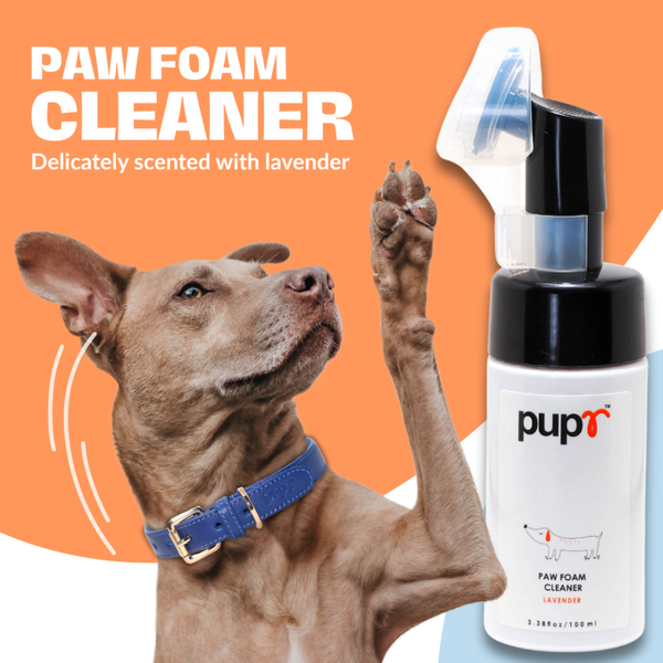 Pupr Lavender Scented Foam Paw Cleaner for Dogs