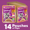 Whiskas Tasty Mix Seafood Cocktail Carrot Gravy Kitten Cat Wet Food Cats-Wet Food Whiskas