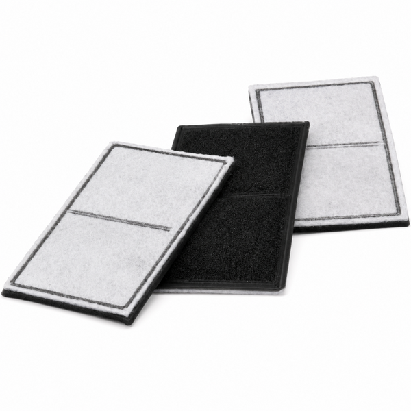 PetSafe Drinkwell Premium Replacement Charcoal Filters 3 Pack for Pet Fountain for Dogs and Cats