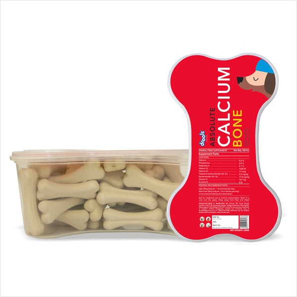 Drools Absolute Calcium Bones Dog treats (Jar)