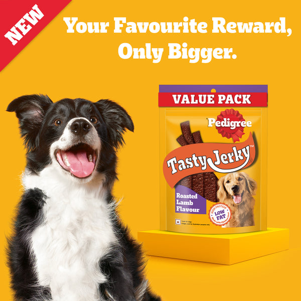 Pedigree Roasted Lamb Tasty Jerky Dog Treat