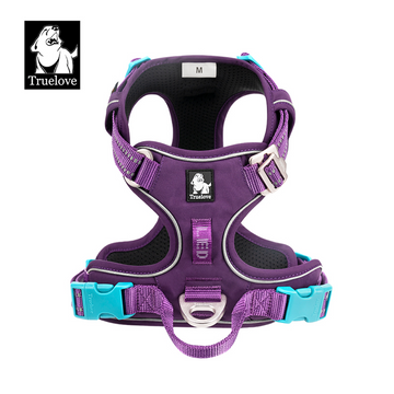 Truelove No Pull Cordura Harness for Dogs (Purple)