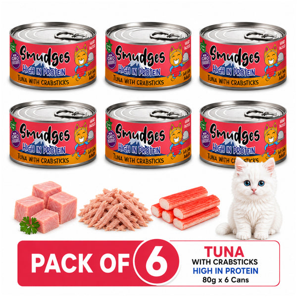 Smudges Tuna with Crabsticks in Gravy Adult Cat Wet Food