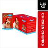 Drools Real Chicken & Chicken Liver Chunks in Gravy Adult Dog Wet Food Dogs-Wet Food Drools 15x150g