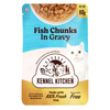 Kennel Kitchen Fish Chunks in Gravy Kitten and Creameroo Chicken with Mackerel Creamy Cat Treats Combo Exclusive Combo Kennel Kitchen