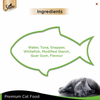 Sheba Complete Nutrition Tuna White Meat & Snapper In Gravy Cat Wet Food and Sheba Chicken Flavour Irresistible Cat Dry Food Combo Exclusive Combo Sheba