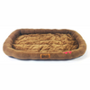 Petter World Ultra Soft Mat with Padded Bed for Dogs (Mocha Brown) Dogs-Bedding, Mats & Travel Supplies Petter World Dropship XL