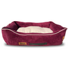 Petter World Ultra Luxury Micro Lounger Bed With Removable Sherpa for Dogs (Mulled Wine) Dogs-Bedding, Mats & Travel Supplies Petter World Dropship XL