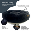 Petter World Anxiety Relieving Donut Bed for Dogs and Cats (Charcoal) Both-Bedding, Mats & Travel Supplies Petter World Dropship